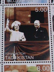 Tajikistan Stamp:2000- Queen Mother's 100th Birthday  MNH Stamp sheet-