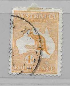 Australia 6 4d roo single Used (z1)