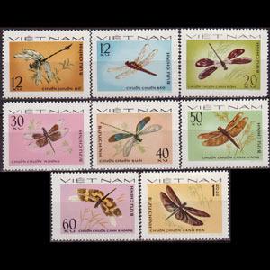 VIET NAM NORTH 1977 - Scott# 856-63 Dragonflies Set of 8 NH