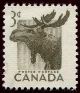 323 Canada 3c Moose, used