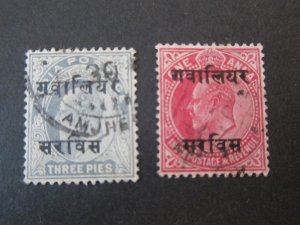 India Gwalior 1900 Sc O7,O9 FU