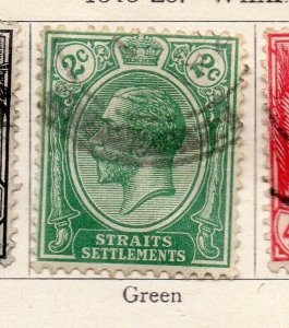 Malaya Straights Settlements 1919-20 Early Issue Fine Used 2c. NW-208902