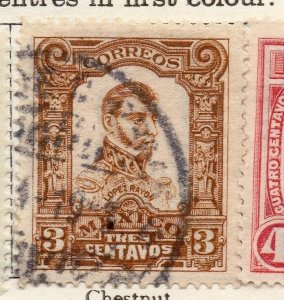 Mexico 1910 Early Issue Fine Used 3c. 074489