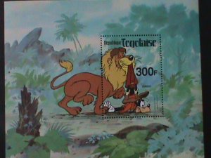 TOFO-WALT DISNEY-CARTOONMOVIE-DINGO -MNH S/S-VERY FINE WE SHIP TO WORLDWIDE