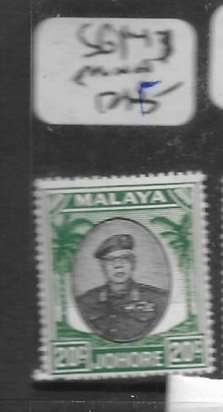 MALAYA JOHORE (P0301B) 120 SULTAN  SG 141  MNH