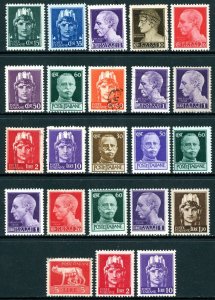 Italy 1929 Definitive Set Scott #213-231 Complete S341