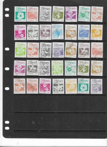 NICARAGUA COLLECTION ON STOCK SHEET MINT/USED