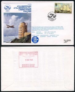 AC18a 40th Ann of the Liberation of the Channel Islands Standard Cover