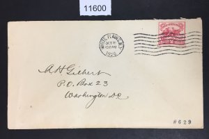 MOMEN: US STAMPS # 629 FDC OCT 18 1926 POSTAL COVER USED LOT #11600