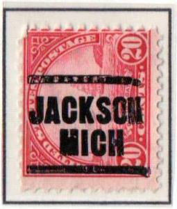 U.S. Precancel - Michigan, Jackson