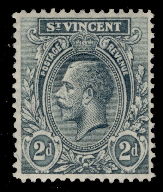 ST. VINCENT GV SG133, 2d grey, M MINT.