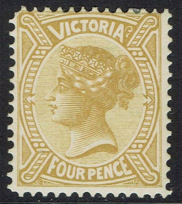 VICTORIA 1901 QV NO POSTAGE 4D 