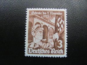 GERMANY 1935  MNH SIGNED SCHLEGEL SC 467 (MI. 598) Y WATERMRK XF  20 EUROS (134)