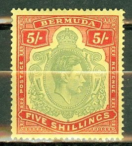 AB: Bermuda 125a mint CV $60