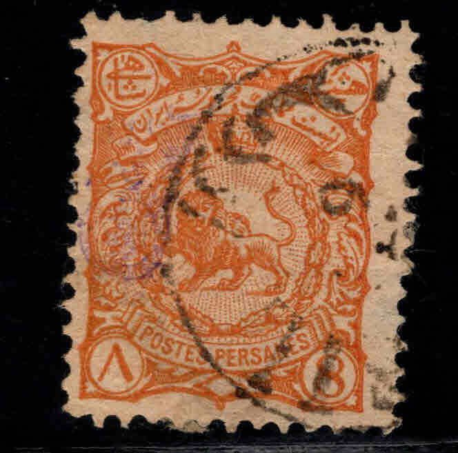 IRAN Scott 109 Used 1898 stamp