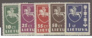 Lithuania, Sc #301-05, MH, set