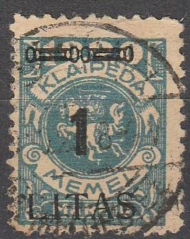 Memel #N59  F-VF Used  CV $65.00  (K1121)