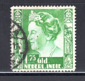 Netherlands Indies #187   VF/XF, Used, Queen Wilhelmina  ....  4220108