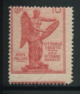 Victory Cent. 10 (linear) perforated moved vertically