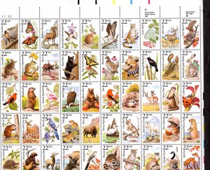 2286-2335 American Wildlife, MNH sheet/50 UL (#11111)