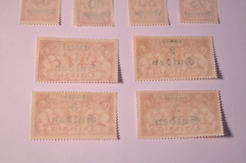 Germany Danzig Scott# 156-167 Full Set MH OG 1923 Mint with hinging