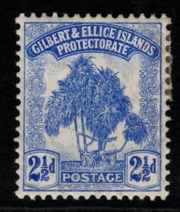 GILBERT & ELLICE IS. SG11 1911 2½d BLUE MTD MINT
