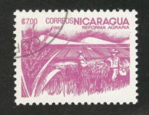 Nicaragua Scott 1303 used CTO favor canceled 1983 stamp