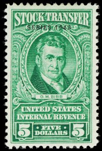 U.S. REV. DATED GREENS RD154  Mint (ID # 109477)