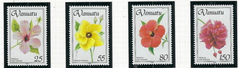 Vanuatu 582-95 MNH 1993 Flowers (fe8728)