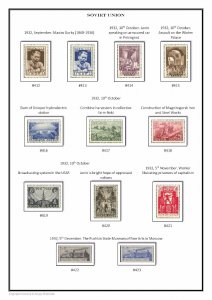 SOVIET UNION USSR RUSSIA 1923-1991 PDF (DIGITAL)  STAMP CATALOG (541 pages)