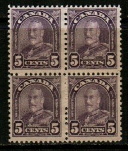 Canada Scott 169 Mint NH block [TE1269]