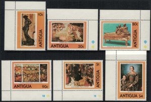 Antigua #572-7* NH  CV $5.05