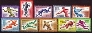 USSR RUSSIA 1980 Olympic Games MNH Michel 4921-25, 4932-36 #939