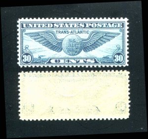 1939 US  Sc # C24  30¢ Winged Globe Trans Atlantic Issue Mint Never Hinged