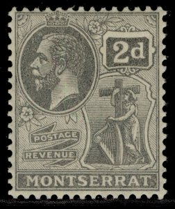 MONTSERRAT GV SG70, 2d grey, M MINT.