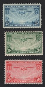 United States MINT Scott Number C20-C22  MNH  VF  #B3   - BARNEYS