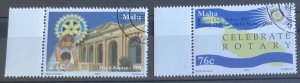 MALTA 2005 ROTARY SET FINE USED CAT £7