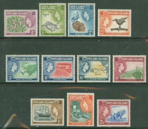 Pitcairn Islands #20-30  Single (Complete Set)