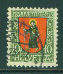 Switzerland Scott B26 Used 1923 Glarus St. Fridolin