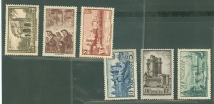 France #342-347  Single (Complete Set)