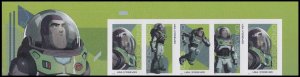 US 5712c Go Beyond Buzz Lightyear imperf NDC margin strip 5 U MNH 2022