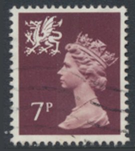 Wales  GB  Machin 7p SG W23  Used 1 band  SC# WMMH8  see details