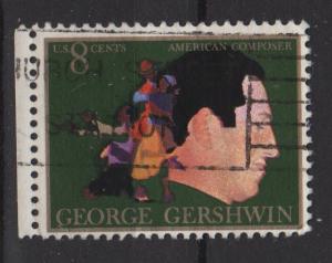 USA 1973 - Scott 1484 used- 8c, George Gershwin, composer