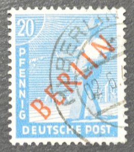 Berlin Sc # 9N26, VF Used