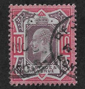 GREAT BRITAIN SC# 137  FVF/U 1902