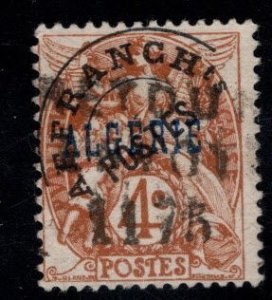 ALGERIA Scott 4 Used  stamp  Precanceled Algeria overprint