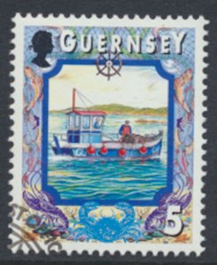 Guernsey  SG 789  SC# 644  Maritime Heritage First Day of issue cancel see scan