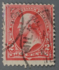 United States #251 Used VG Type II Two Place Cancels