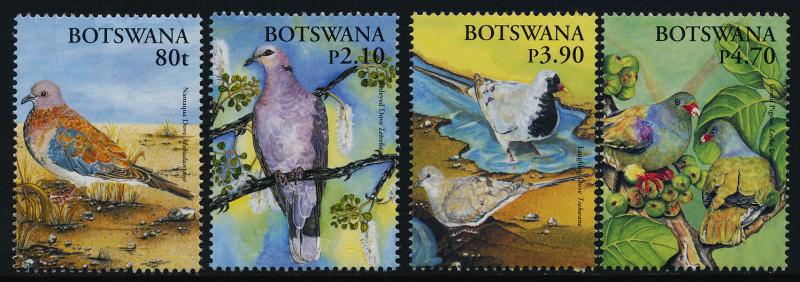 Botswana 810-3 MNH Christmas, Birds