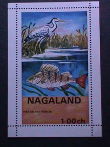 ​SCOTLAND-STAFFA-BEAUTIFUL LOVELY BIRD & FISH MNH S/S VF WE SHIP TO WORLDWIDE